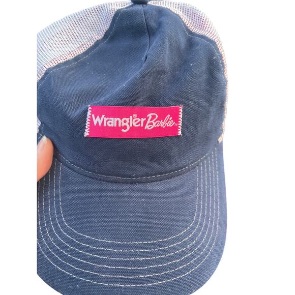 Wrangler Barbie Pink Bandana Print Trucker Hat Cap Adjustable main image 8